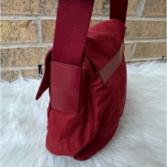 Prada Red Nylon Crossbody - Picture 3 of 9
